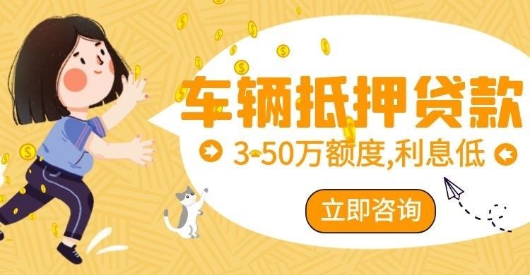 瑞溪镇车子抵押贷款办理的条件
